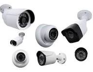 High-resolution CCTV camera installation